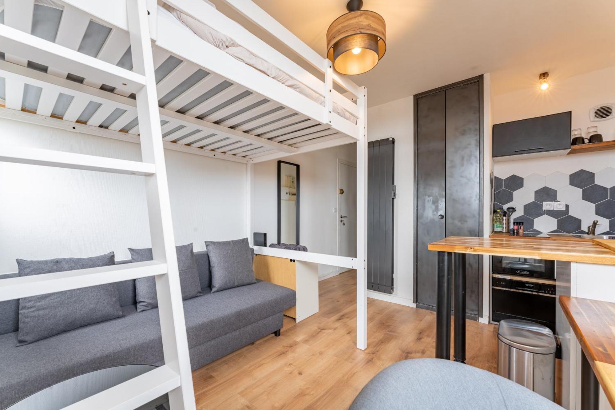 アラスCharlemagne - Studio Confortable Avec Parking Gratuit - Quelques Pas De La Gare, Cuisine, Wifiアパートメント エクステリア 写真